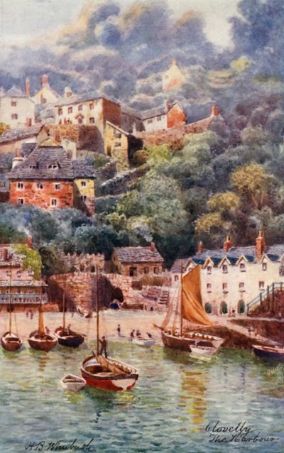 De Haven, Clovelly door Henry B. (after) Wimbush