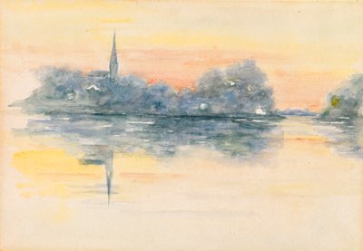 Kerk en meer door Henry Bacon