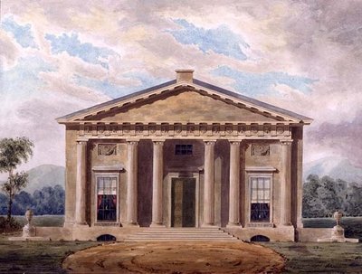 Ontwerp voor een neoklassieke villa door Henry Bailey