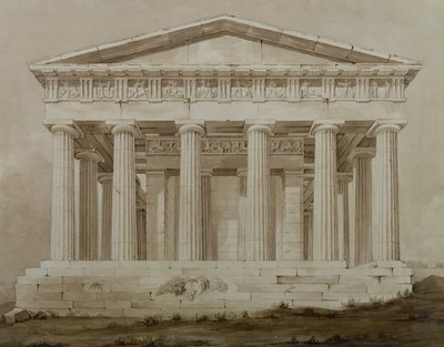 Tempel van Hephaestus, Athene door Henry Bailey