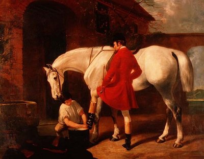 Voorbereiden op de Jacht door Henry Barraud