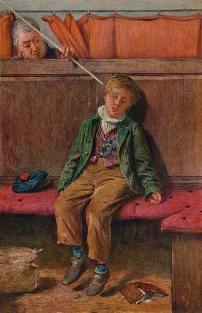 Het woord en een klap, 1875 door Henry Benjamin Roberts