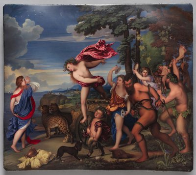Bacchus en Ariadne door Henry Bone