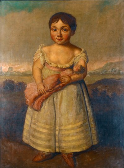 Horatia Nelson (1801-1881), ca. 1806 door Henry Bone