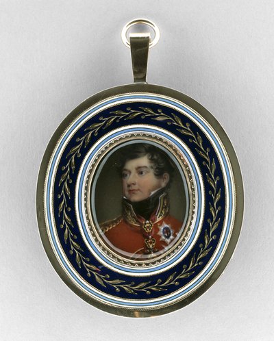 Koning George IV door Henry Bone