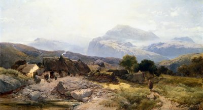 In de Welshe heuvels door Henry Bright