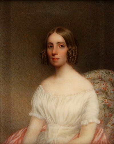 Portret van een Dame door Henry Brintnell Bounethea