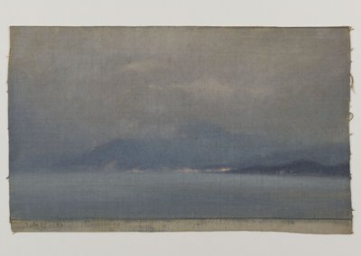 Landschapsstudie door Henry Brokman Knudsen