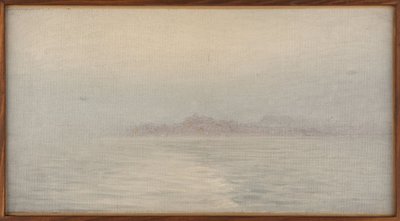 Mist op zee, ca. 1911 door Henry Brokman Knudsen
