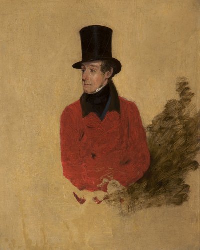 Een jager (2e Lord de Tabley) door Henry Calvert