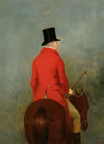 Portret van Thomas Cholmondeley, eerste Lord Delamere, op zijn jager: Een studie voor 