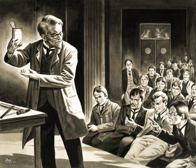 Ze aten een 20 jaar oude stoofpot door Henry Charles Fox