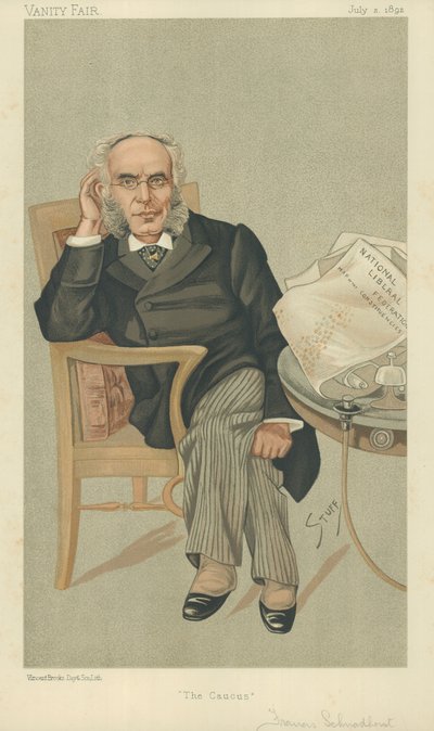 Mr Francis Schnadhorts door Henry Charles Seppings Wright