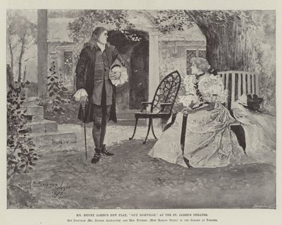 Het nieuwe stuk van Mr. Henry James, Guy Domville, in het St James