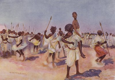 De Borana Bororansi Dans, Somaliland door Henry Charles Seppings Wright