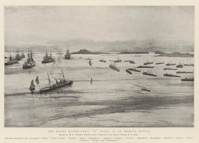 De Marine Manoeuvres, X Vloot bij St Mary