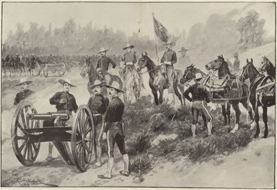 De Spaans-Amerikaanse oorlog door Henry Charles Seppings Wright