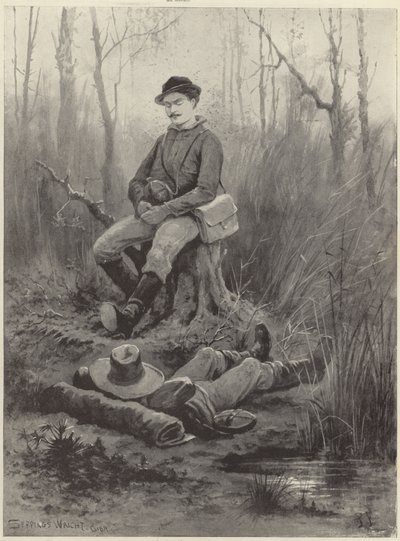 De Spaans-Amerikaanse oorlog door Henry Charles Seppings Wright