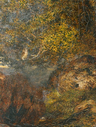 Het visioen van de boeteling: De uil door Henry Clarence Whaite