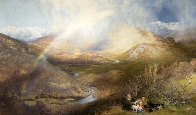 De Regenboog, 1862 door Henry Clarence Whaite