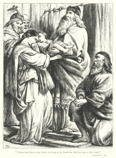 De Presentatie van Samuel door Henry Courtney (after) Selous