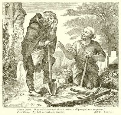Hamlet door Henry Courtney Selous