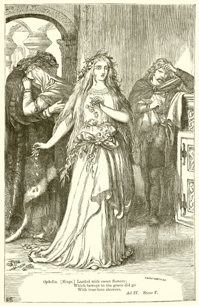 Hamlet door Henry Courtney Selous