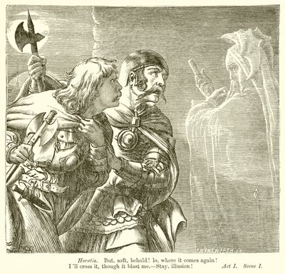 Hamlet door Henry Courtney Selous