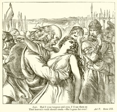 Koning Lear door Henry Courtney Selous