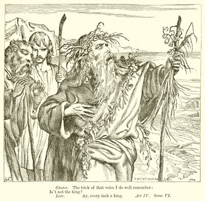 Koning Lear door Henry Courtney Selous