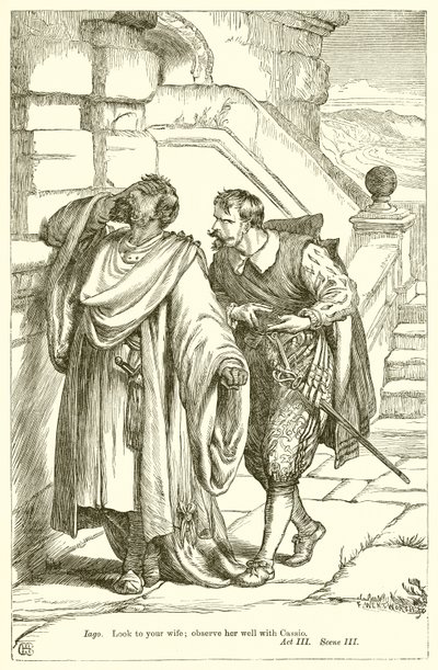 Othello door Henry Courtney Selous