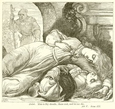 Romeo en Julia door Henry Courtney Selous