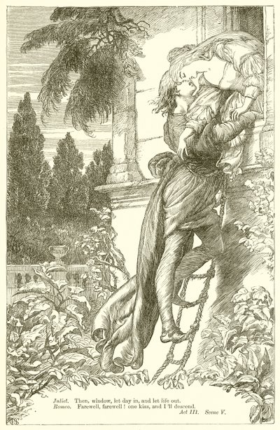 Romeo en Julia door Henry Courtney Selous