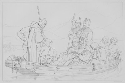 Episode uit het leven van Robert Bruce, volgens Sir Walter Scott door Henry Courtney after Selous