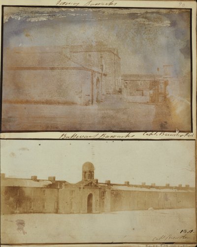 Legerkazerne door Henry Craigie Brewster