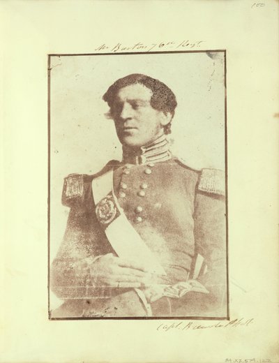 Portret van Mr. Barton door Henry Craigie Brewster