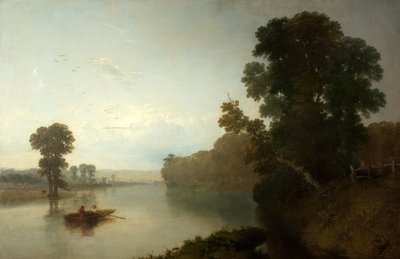 De rivier Trent bij Wilford door Henry Dawson