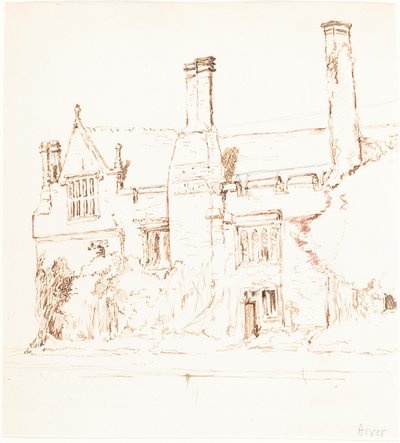 Kasteel Hever door Henry Eddowes Keene
