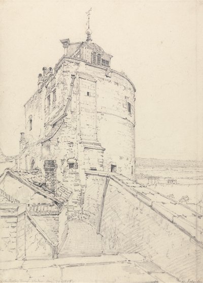 De Curfew Toren, Windsor door Henry Edridge