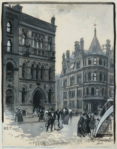 Memorial Hall, Albert Square door Henry Edward Tidmarsh