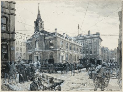 St. James, Manchester door Henry Edward Tidmarsh