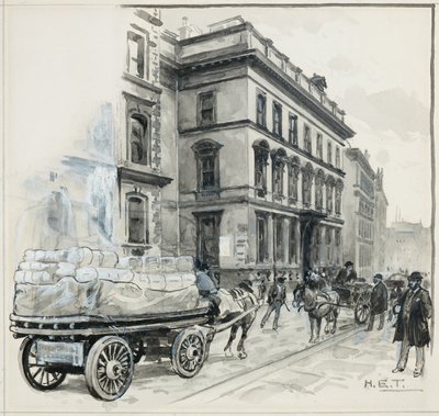 Technische School, Princess Street door Henry Edward Tidmarsh