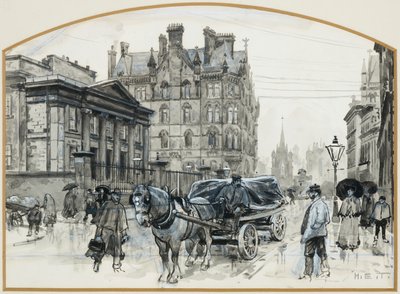 Het Vriendenhuis, Mount Street door Henry Edward Tidmarsh