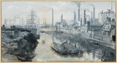 De Irwell bij Ordsall, Worrall