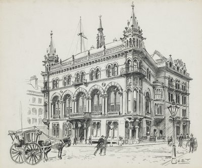The Reform Club, King Street door Henry Edward Tidmarsh