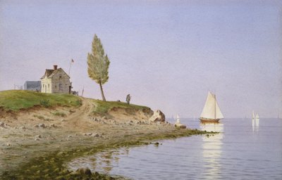 Een kalme middag, Long Island door Henry Farrer
