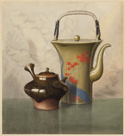 Oosterse Theepotten door Henry Farrer