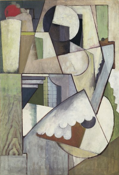 Figuur met gitaar II door Henry Fitch Taylor