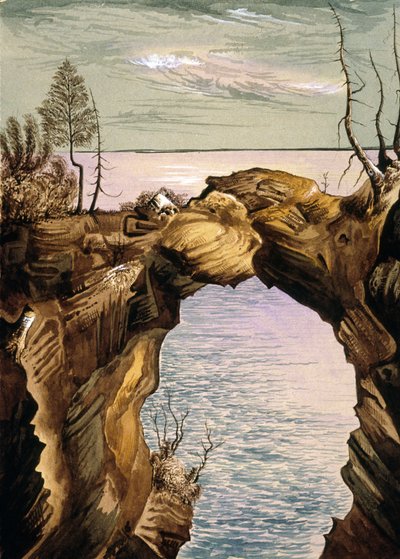 Landschap door Henry Francis Ainslie