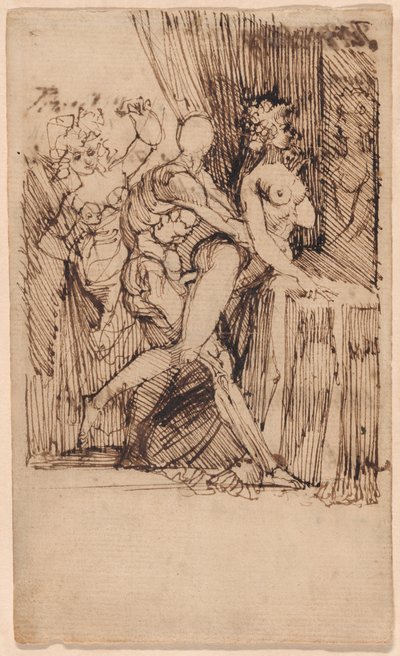 Een erotische fantasie door Henry Fuseli
